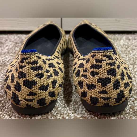 Rothy’s The Point Flat Shoe - Women Size 8.5 - Leopard - Picture 6 of 7